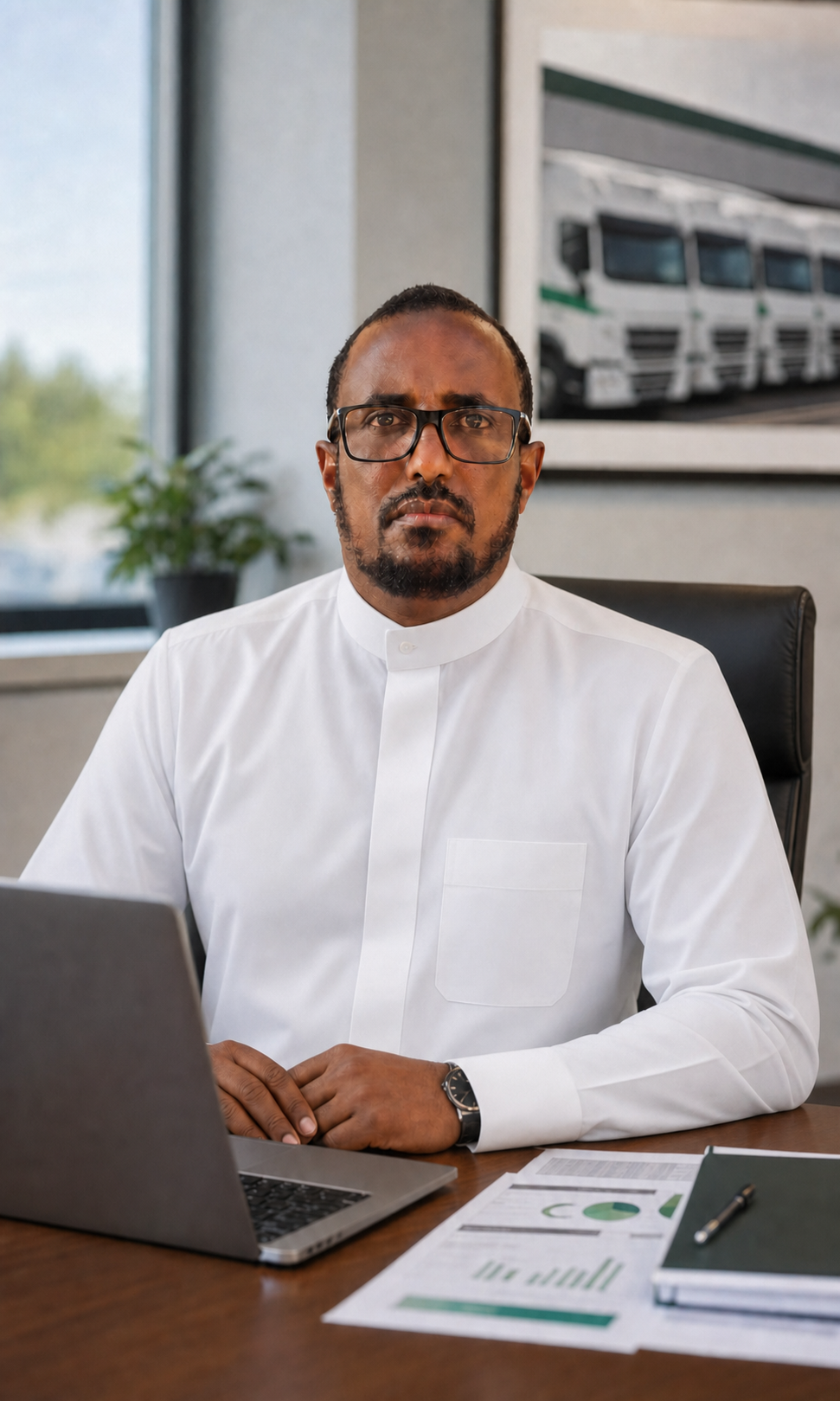 Mohamed Issack Mohamud, Accountant